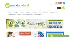 Desktop Screenshot of mundonatural.tv